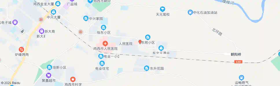 鸡西和平新村_公交站地图_鸡西公交_妙搜公交查询2025