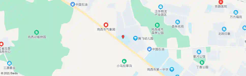 鸡西十九中_公交站地图_鸡西公交_妙搜公交查询2025