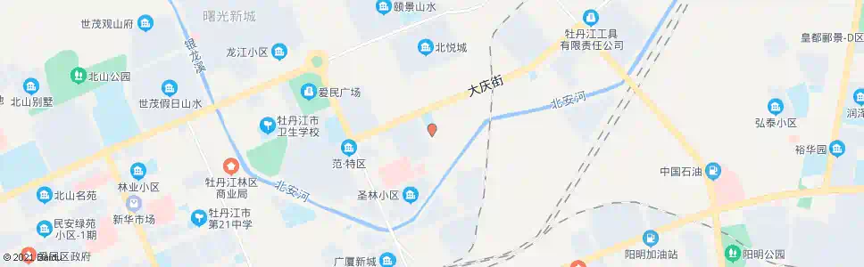 牡丹江耐火厂_公交站地图_牡丹江公交_妙搜公交查询2025