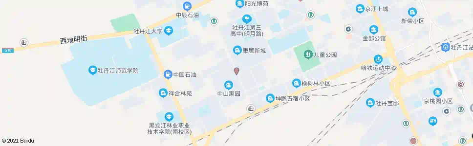 牡丹江圣林街口(兴平路)_公交站地图_牡丹江公交_妙搜公交查询2025