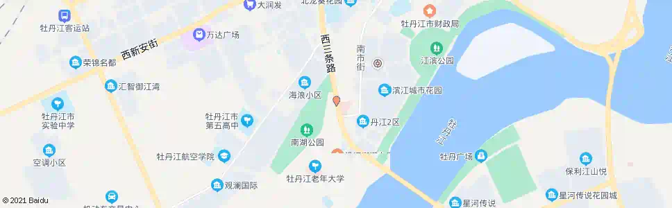 牡丹江玛丽妇产医院_公交站地图_牡丹江公交_妙搜公交查询2025