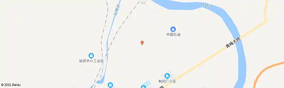牡丹江矿山北_公交站地图_牡丹江公交_妙搜公交查询2025