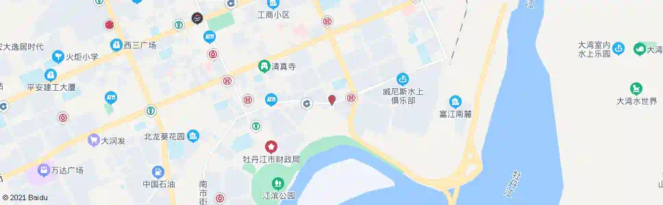 牡丹江东三条路_公交站地图_牡丹江公交_妙搜公交查询2025