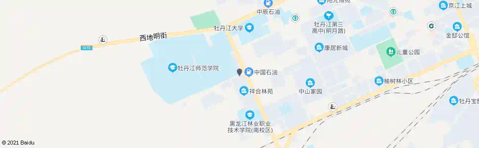 牡丹江园丁小区_公交站地图_牡丹江公交_妙搜公交查询2025
