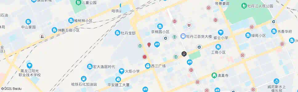 牡丹江北方体检_公交站地图_牡丹江公交_妙搜公交查询2025