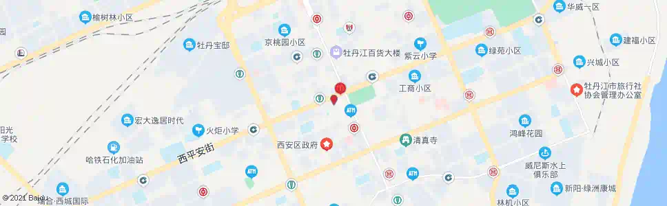 牡丹江文化大厦_公交站地图_牡丹江公交_妙搜公交查询2025