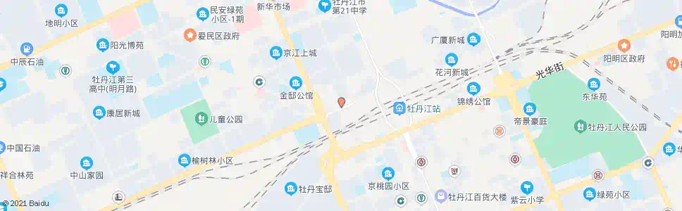 牡丹江东海林街_公交站地图_牡丹江公交_妙搜公交查询2025