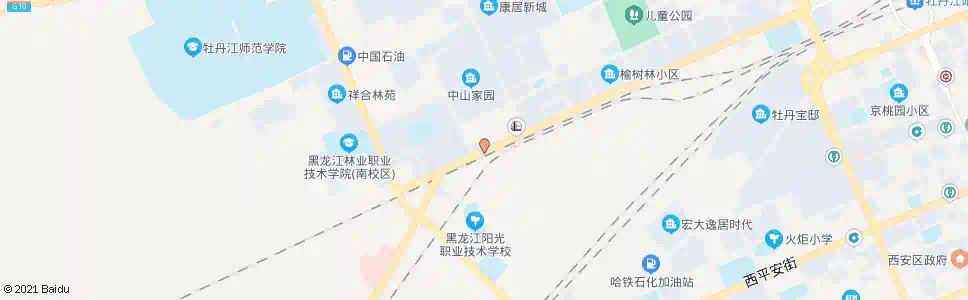 牡丹江兴平路(西海林街)_公交站地图_牡丹江公交_妙搜公交查询2025