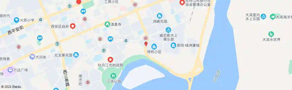 牡丹江林机小区_公交站地图_牡丹江公交_妙搜公交查询2025