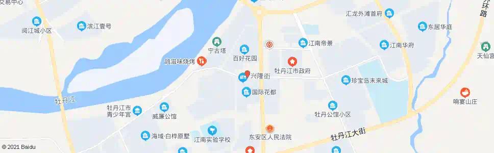 牡丹江兴隆街乌苏里路口_公交站地图_牡丹江公交_妙搜公交查询2025