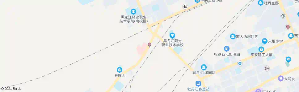牡丹江家具材料厂(阳明街)_公交站地图_牡丹江公交_妙搜公交查询2025
