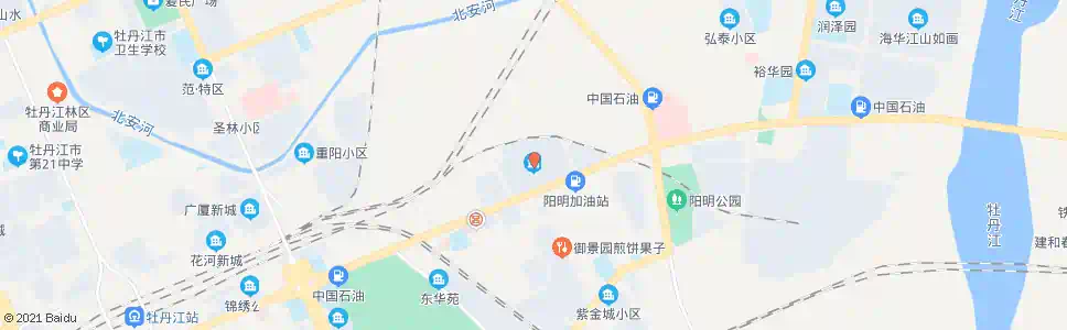 牡丹江光华小区_公交站地图_牡丹江公交_妙搜公交查询2025