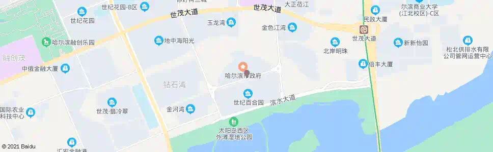 牡丹江干校_公交站地图_牡丹江公交_妙搜公交查询2025