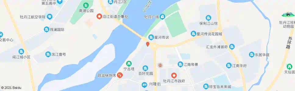 牡丹江绿地世纪城_公交站地图_牡丹江公交_妙搜公交查询2025