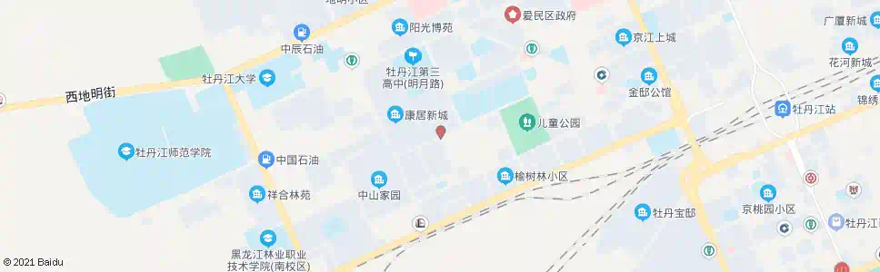 牡丹江圣林街(北安路)_公交站地图_牡丹江公交_妙搜公交查询2025