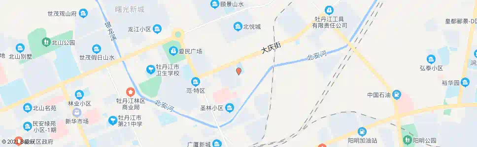 牡丹江庆明三路_公交站地图_牡丹江公交_妙搜公交查询2025