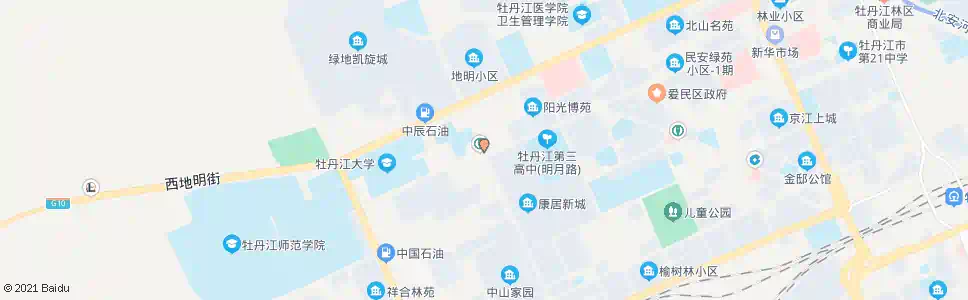 牡丹江兴平路(西祥伦街)_公交站地图_牡丹江公交_妙搜公交查询2025
