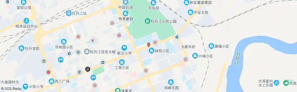 牡丹江平安街东五条路_公交站地图_牡丹江公交_妙搜公交查询2025