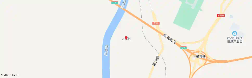 牡丹江大莫_公交站地图_牡丹江公交_妙搜公交查询2025