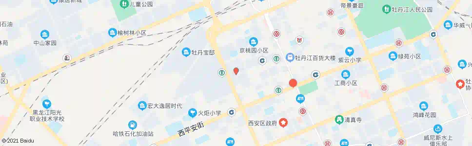 牡丹江北方医院_公交站地图_牡丹江公交_妙搜公交查询2025