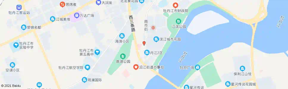 牡丹江建筑陶瓷市场_公交站地图_牡丹江公交_妙搜公交查询2025