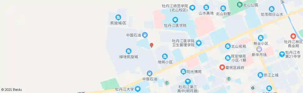 牡丹江电校_公交站地图_牡丹江公交_妙搜公交查询2025