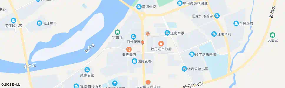 牡丹江乌苏里路_公交站地图_牡丹江公交_妙搜公交查询2025