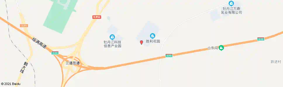 牡丹江胜利_公交站地图_牡丹江公交_妙搜公交查询2025