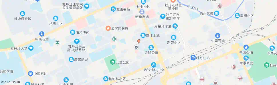 牡丹江圣林街_公交站地图_牡丹江公交_妙搜公交查询2025