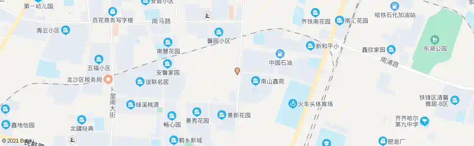 齐齐哈尔新工木材厂_公交站地图_齐齐哈尔公交_妙搜公交查询2025