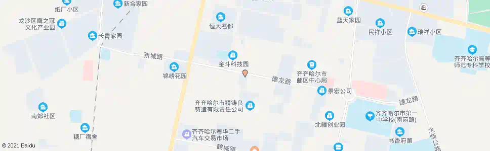 齐齐哈尔德龙集团_公交站地图_齐齐哈尔公交_妙搜公交查询2025