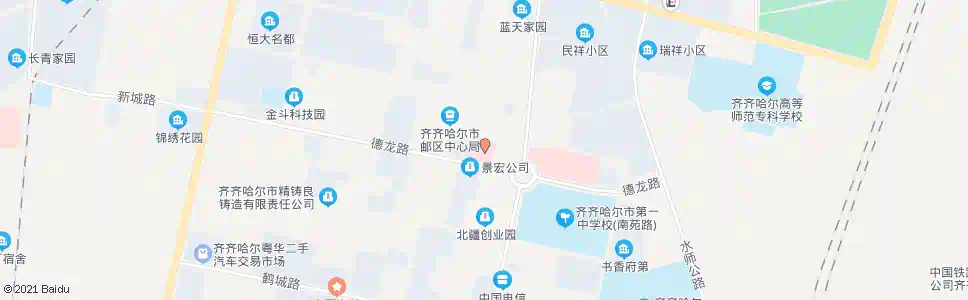 齐齐哈尔卫生所_公交站地图_齐齐哈尔公交_妙搜公交查询2025
