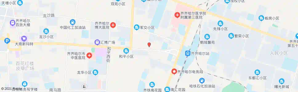 齐齐哈尔市区客运站_公交站地图_齐齐哈尔公交_妙搜公交查询2025