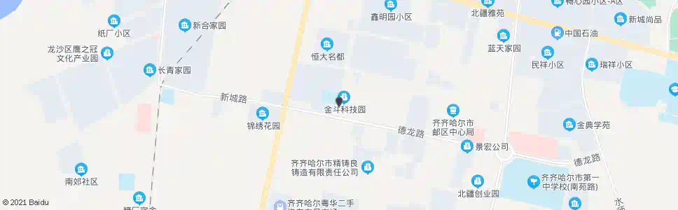 齐齐哈尔农机二公司_公交站地图_齐齐哈尔公交_妙搜公交查询2025