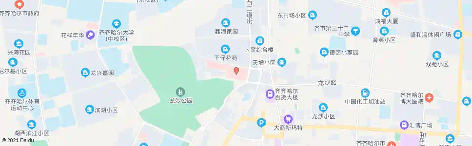 齐齐哈尔第一医院_公交站地图_齐齐哈尔公交_妙搜公交查询2025