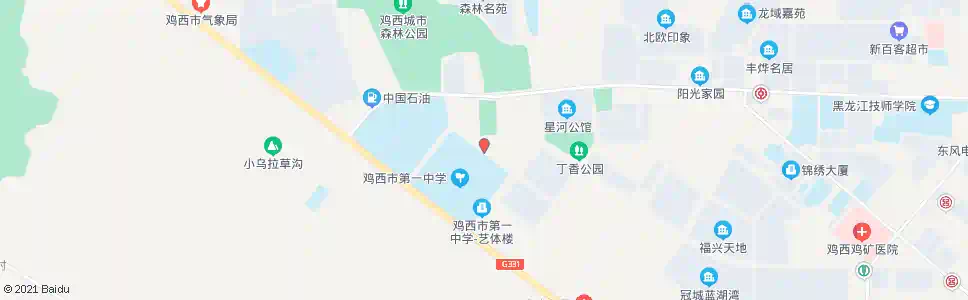 齐齐哈尔一中北门_公交站地图_齐齐哈尔公交_妙搜公交查询2025