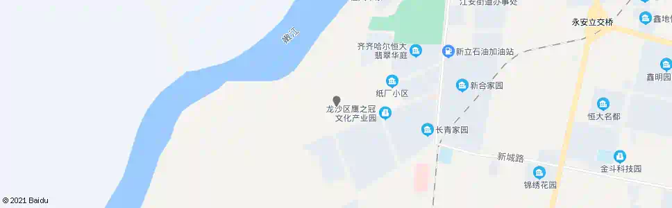 齐齐哈尔造纸厂宿舍_公交站地图_齐齐哈尔公交_妙搜公交查询2025
