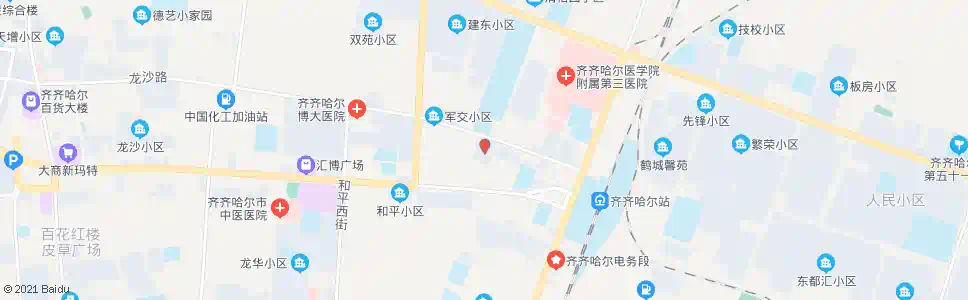齐齐哈尔站前市场_公交站地图_齐齐哈尔公交_妙搜公交查询2025