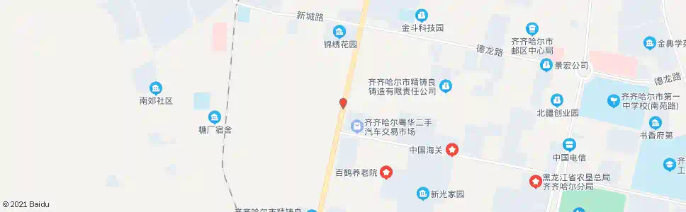 齐齐哈尔光荣商店_公交站地图_齐齐哈尔公交_妙搜公交查询2025