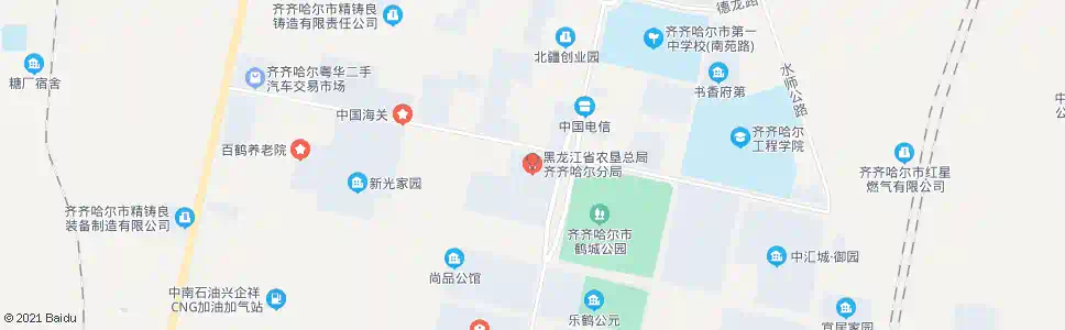 齐齐哈尔农垦社保局_公交站地图_齐齐哈尔公交_妙搜公交查询2025