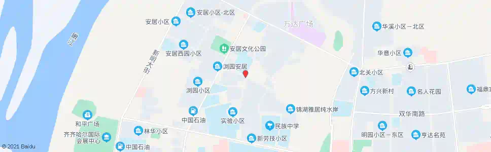 齐齐哈尔锦湖名苑_公交站地图_齐齐哈尔公交_妙搜公交查询2025