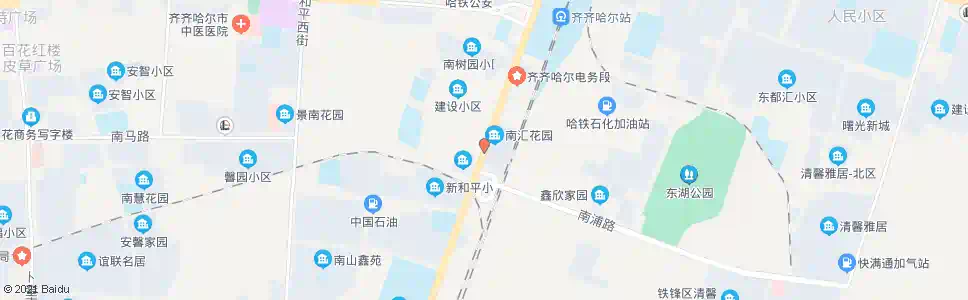 齐齐哈尔南浦立交桥_公交站地图_齐齐哈尔公交_妙搜公交查询2025