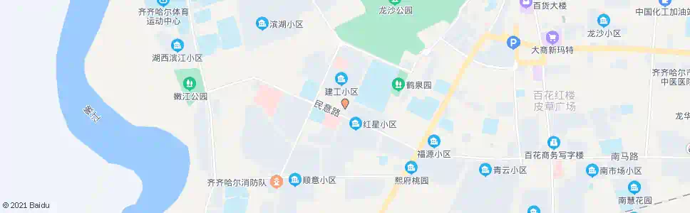 齐齐哈尔东亚二中_公交站地图_齐齐哈尔公交_妙搜公交查询2025