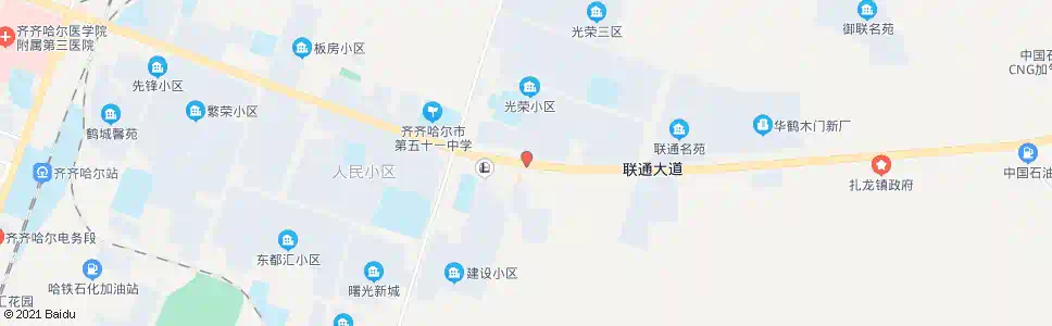 齐齐哈尔鹤乡小区_公交站地图_齐齐哈尔公交_妙搜公交查询2025
