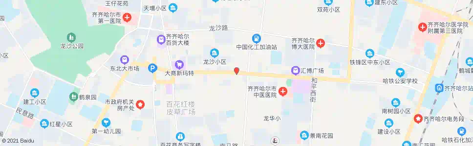 齐齐哈尔大润发(彭氏眼睛)_公交站地图_齐齐哈尔公交_妙搜公交查询2025