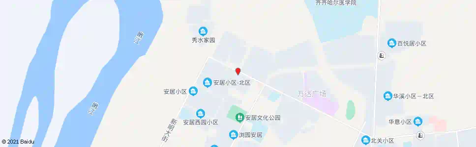 齐齐哈尔西园北区_公交站地图_齐齐哈尔公交_妙搜公交查询2025