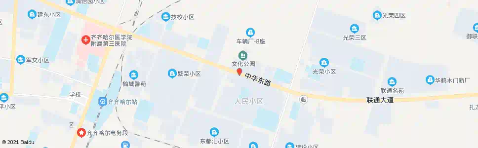 齐齐哈尔车辆厂_公交站地图_齐齐哈尔公交_妙搜公交查询2025