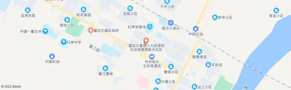 齐齐哈尔铁东市场_公交站地图_齐齐哈尔公交_妙搜公交查询2025