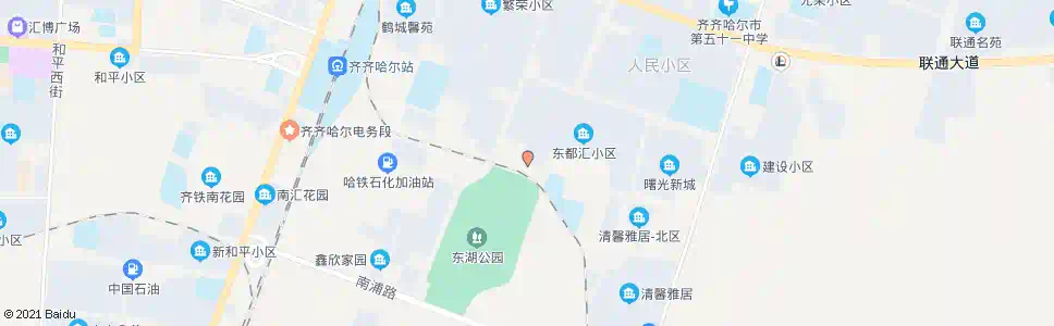 齐齐哈尔三十三中学(卢屯)_公交站地图_齐齐哈尔公交_妙搜公交查询2025
