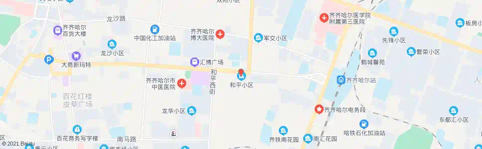 齐齐哈尔天骄钢琴学校_公交站地图_齐齐哈尔公交_妙搜公交查询2025